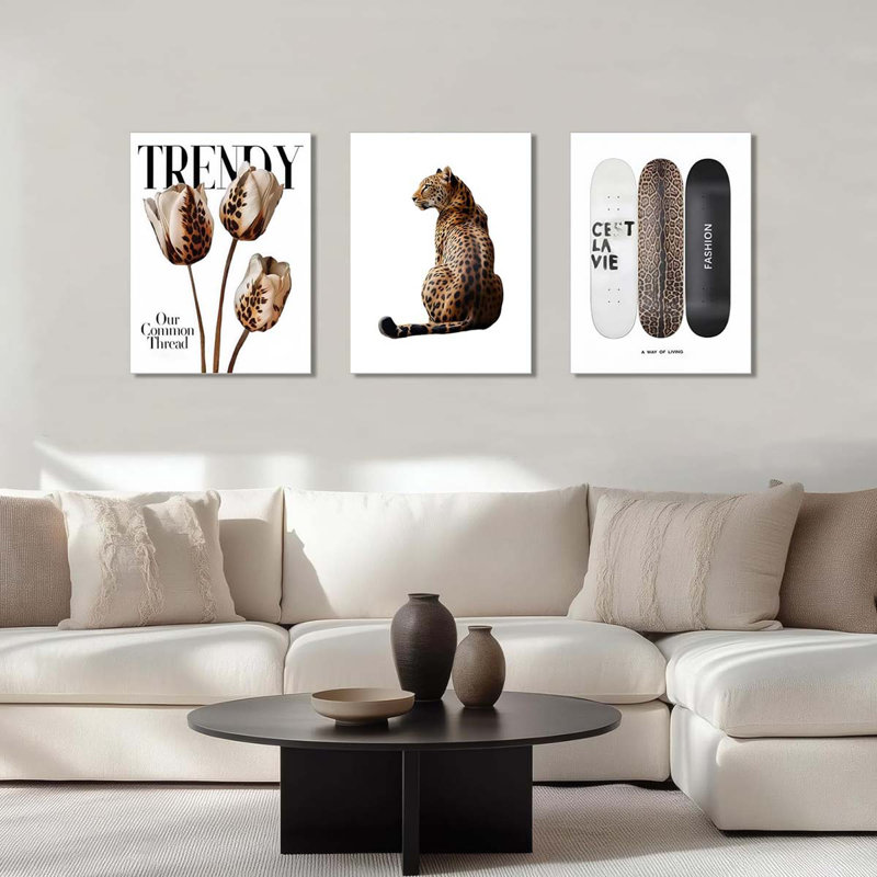 3 Piece Wrapped Canvas Print