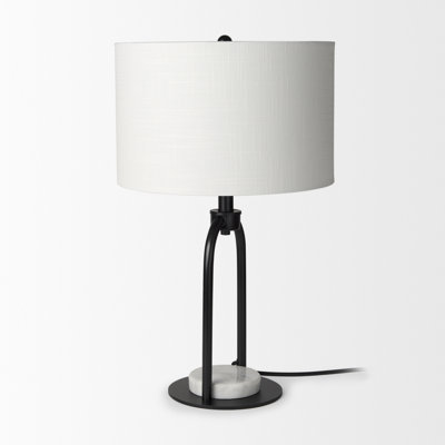Lampe de table en marbre Huan