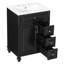 Meuble-lavabo de salle de bain avec lavabo, meuble-lavabo autoportant de 24 pouces avec tiroir rabattable, 3 tiroirs et armoire de rangement-124573661-124573660