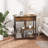 Suchir End Table and Built-In Outlets