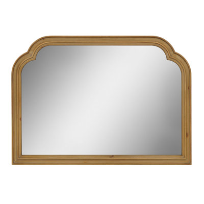 Miroir festonné en bois 37,25 po
