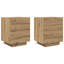 45cm W Manufactured Wood Bedside Table