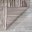 Tapis brun à motif abstrait Gianna-32240132
