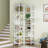 Pottersmoor 79" H Etagere Corner Bookcase-609127367-668513517