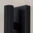 4.5" W x 6" H Integrated LED Mini Dual Sconce in Matte Black with Fluted Texture and Up and Down Cylindrical Light-123843809-123843806