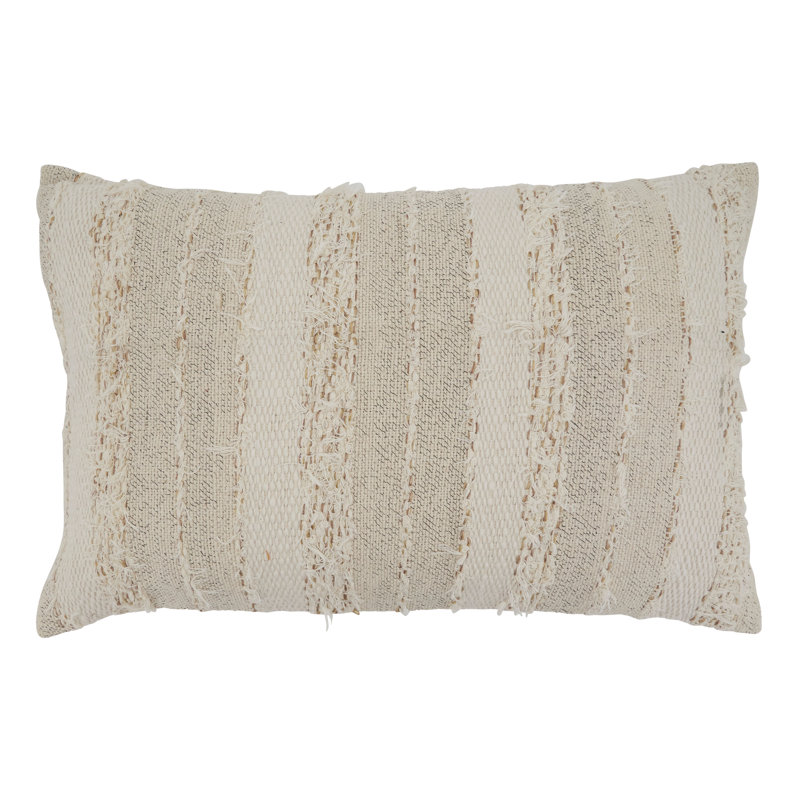 Amorette Collection Appliqued Cotton Pillow Cover
