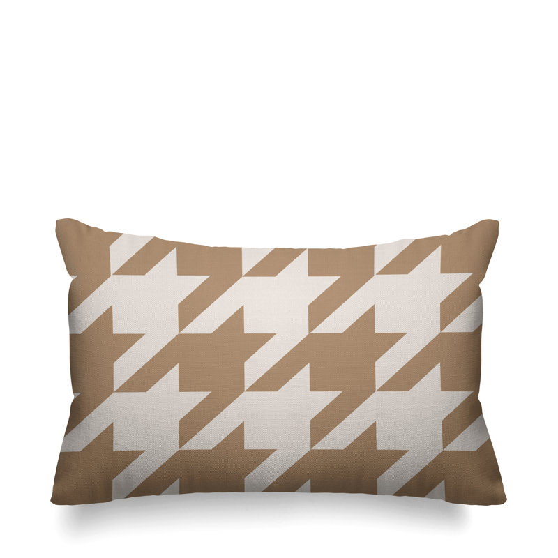 Housse et insert de coussin rectangulaire Eloise, Beige
