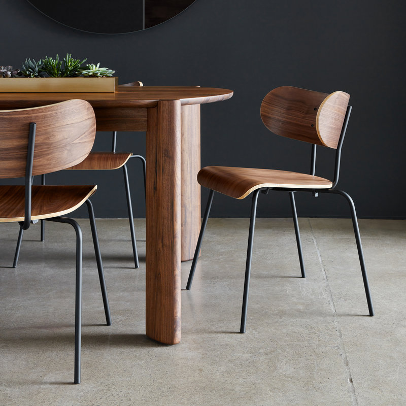 Bantam Dining Chair, Black Ash/Black
