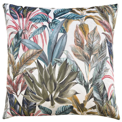 Floral Square Throw Cushion