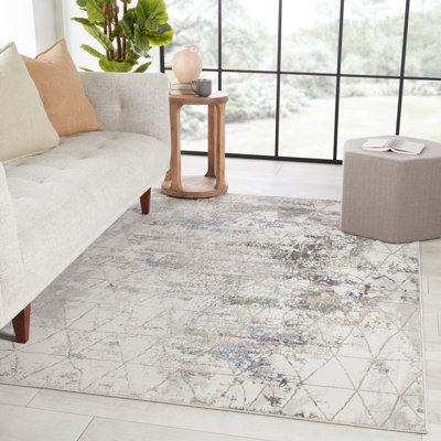 Tapis ivoire / gris Maranto