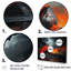 «Volcano Volcanic Explosion Moonlight II», reproduction sur toile-97048448-97048449