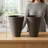Taio 14" Ribbed Round Composite Planter Set-824618739-824618639