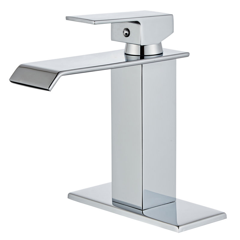 Single-Hole Single-handle Bathroom Faucet, Chrome