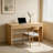 Wood Frame Desk With Drawer