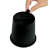5 6.3" Round Nursery Plant Pots - Garden Plastic With Drainage. All-Weather Durability. Polypropylene Construction. Fade And Crack Pot Material.-1365195227