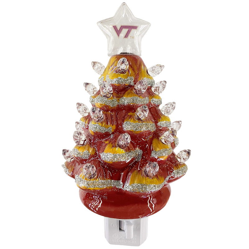 Arbre de Noël 6,5 po Nite Lite, Virginia Tech