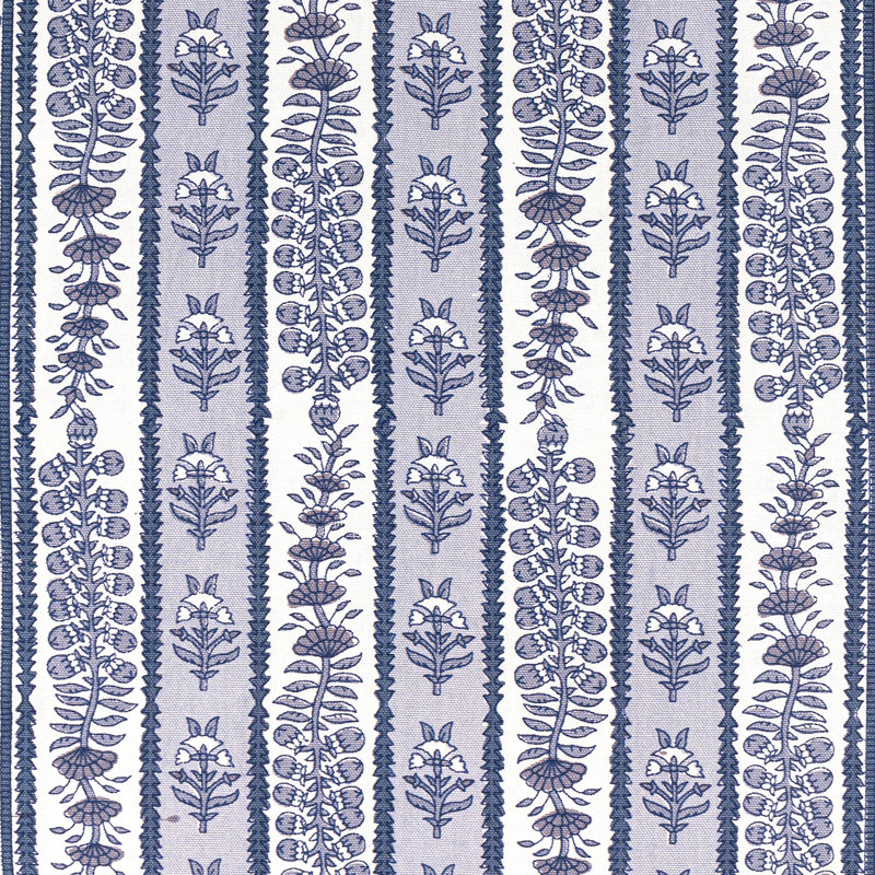 Charlemont Provence Table Runner, 90" x 16", Blue/Marine