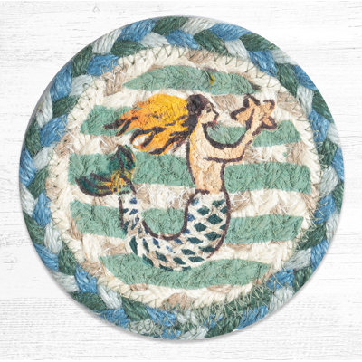  IC-245 Mermaid Printed Coaster 5"x5"
