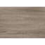 Table d'appoint taupe pour chambre à coucher, avec 6 étagères et un design contemporain chaleureux, étagères latérales, décoration de salon