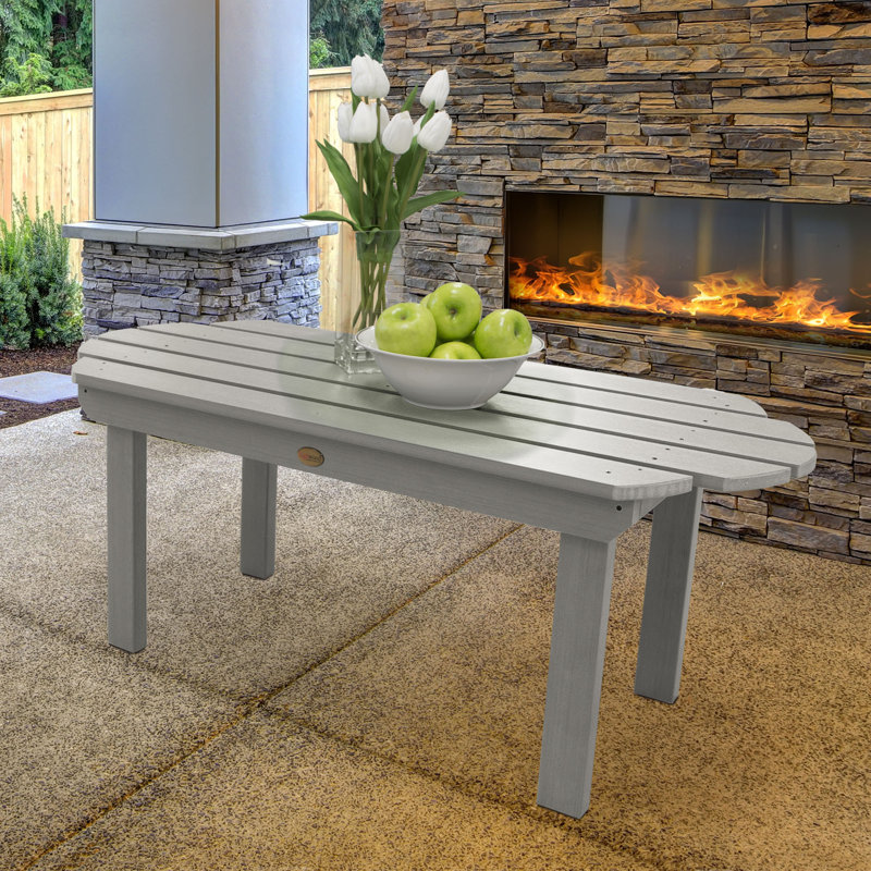 Table basse Anette, Gris havre
