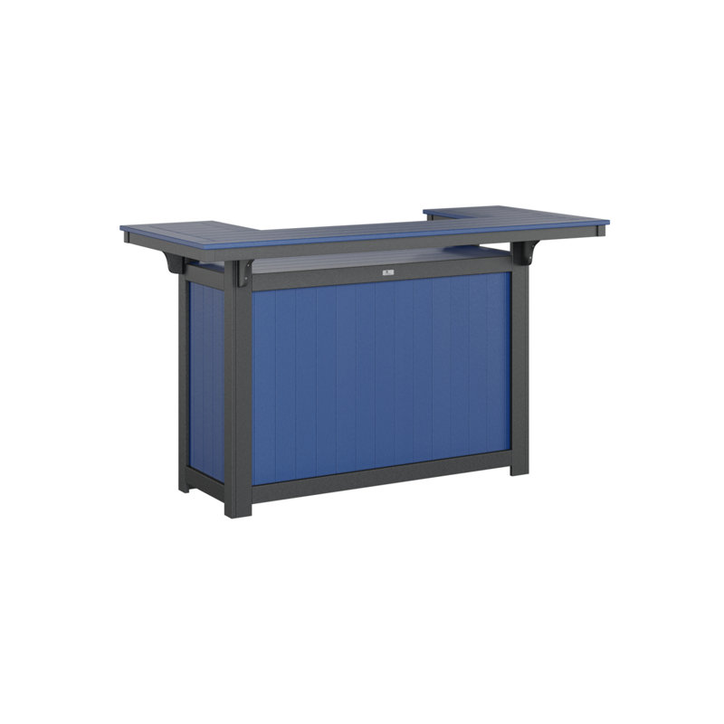 Berlin Gardens Outdoor Island, Black, Pacific Blue