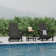 Godin All-Weather HDPE Adirondack Chair with Table
