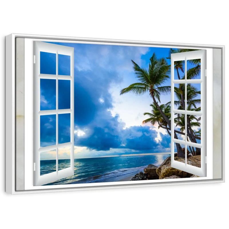 Window To The Gillard, 27" H x 40" W