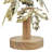 Jazmyn Metal Layered Branch Tree Decorative Christmas Sculpture with Wooden Base and Star Topper Set-2048617369