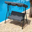 Fauteuil à baldaquin inclinable réglable, balancelle de patio extérieur, pour patio, jardin