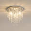 Chic Crystal Round Flush Mount
