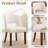 Upholstered Solid Wood Dining Side Chair-1558401754