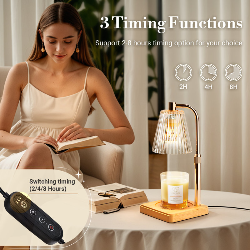 Illustrative candle warmer lamp image from assets.wfcdn.com; exact product model not independently verified