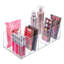 Organisateur de cosmétiques Clarity pour meuble-lavabo, commode ou armoire de salle de bain, 6 compartiments - transparent