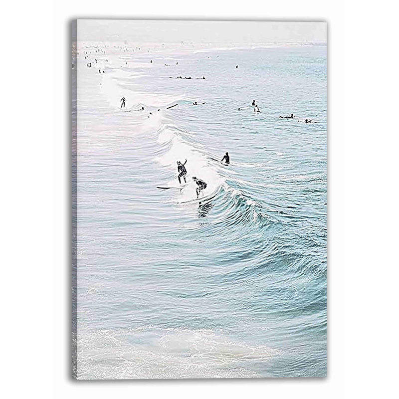 Beeler souffre sur toile, H 16 po x l 12 po x P 1 po