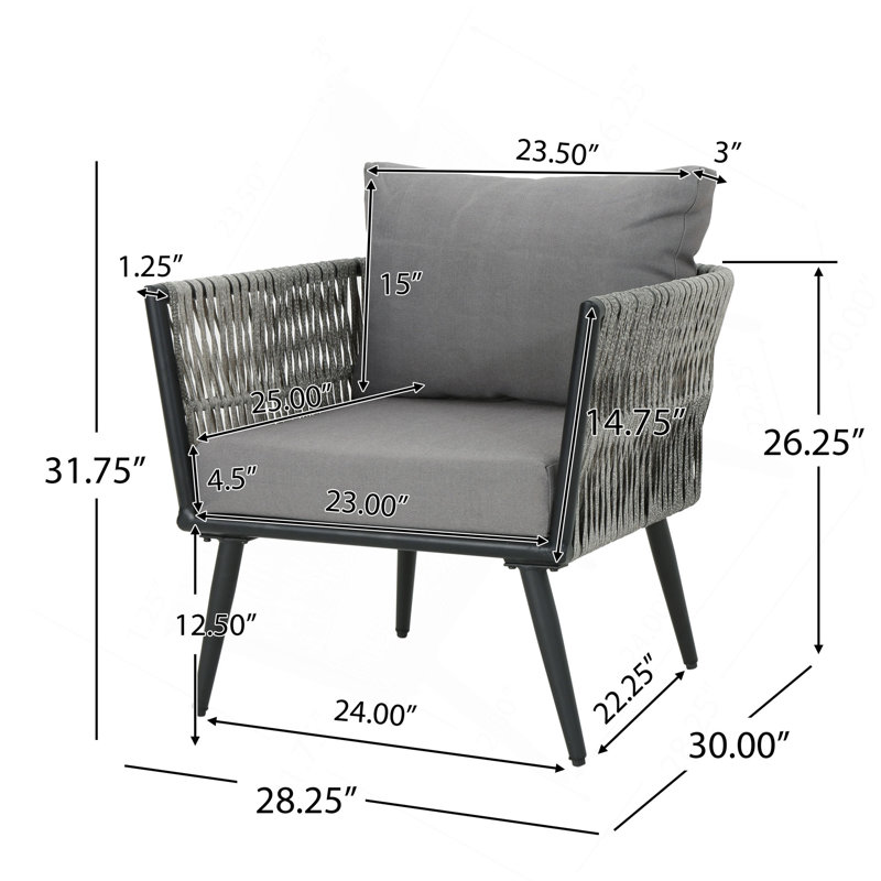 OCEANUS CHAT SET - CHAIR