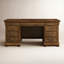 Archivist Solid Wood Base Executive Desk-22406261