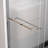 56 - 60" Width Double Sliding Shower Door With 1/4" (6Mm) Tempered Glass, Rust Hardware, American Design Enclosure For Bathroom Finished Glass Easy To Install And Safe In