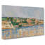 Village At The Waters Edge by Paul Cezanne - Wrapped Canvas-61876719