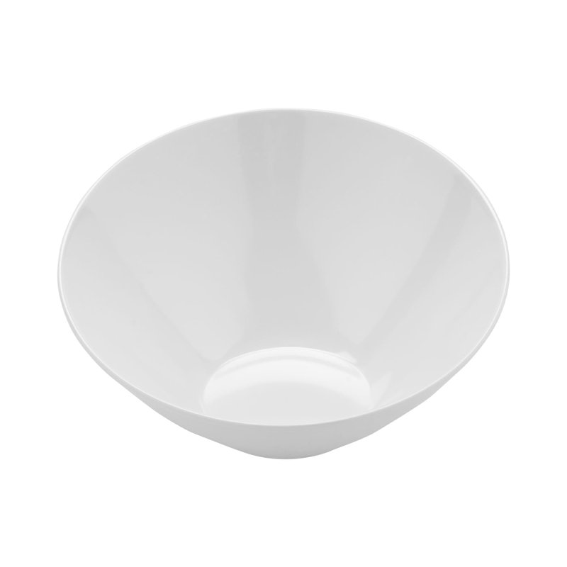 G.E.T. Melamine Serving Bowl, 6" H x 12" W x 12" D, White