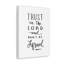 Trust in the Lord Isaiah 12:2 1 Piece Wrapped Canvas Wall Art-900635916