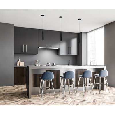 Svala - Light Matte Black Cylinder Pendant