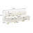 3-Seat Upholstered Sectional Sofa-1848536492