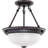 Dothan Glass Semi Flush Mount-20543200-20543199