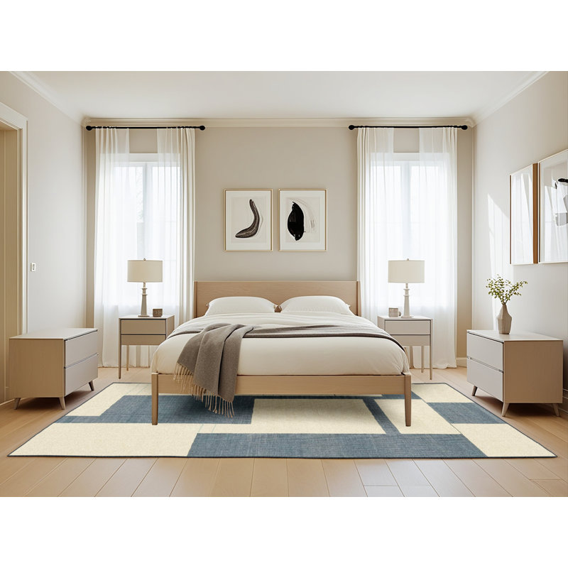 Tapis abstrait moderne 1921, Rectangle 5 pi x 8 pi