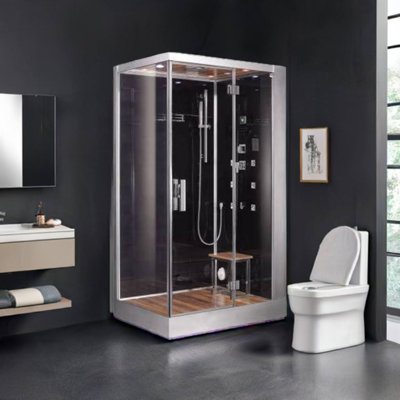 47'' W 89'' H Framed Rectangle Left Shower Enclosure