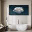 «Clouds Minimalist Single Cloud», reproduction sur toile-111568158-98042011