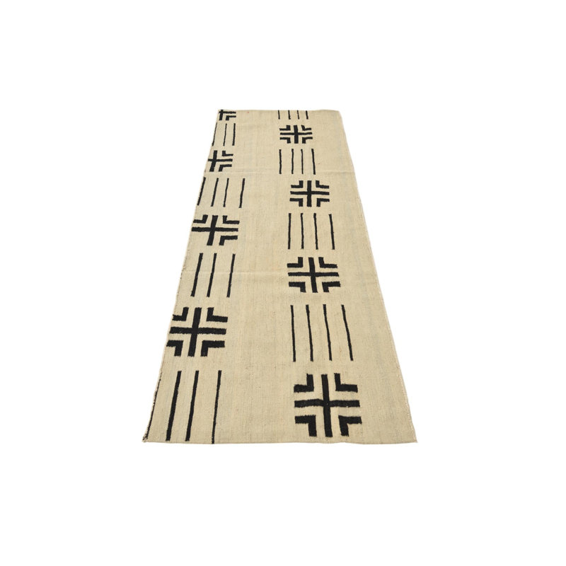 Tapis de couloir ivoire Ousley