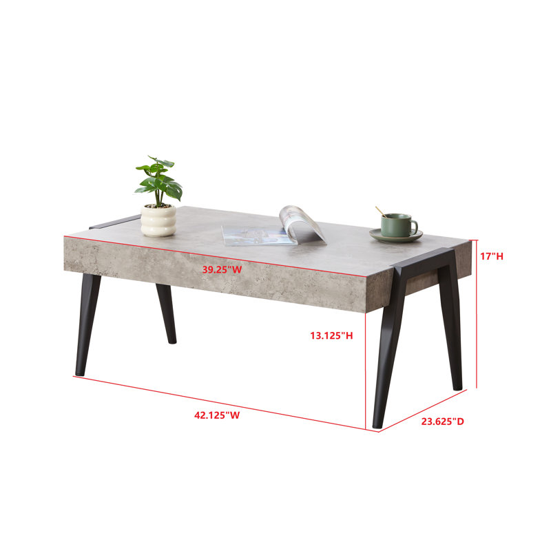 Élégante et robuste table basse Camden