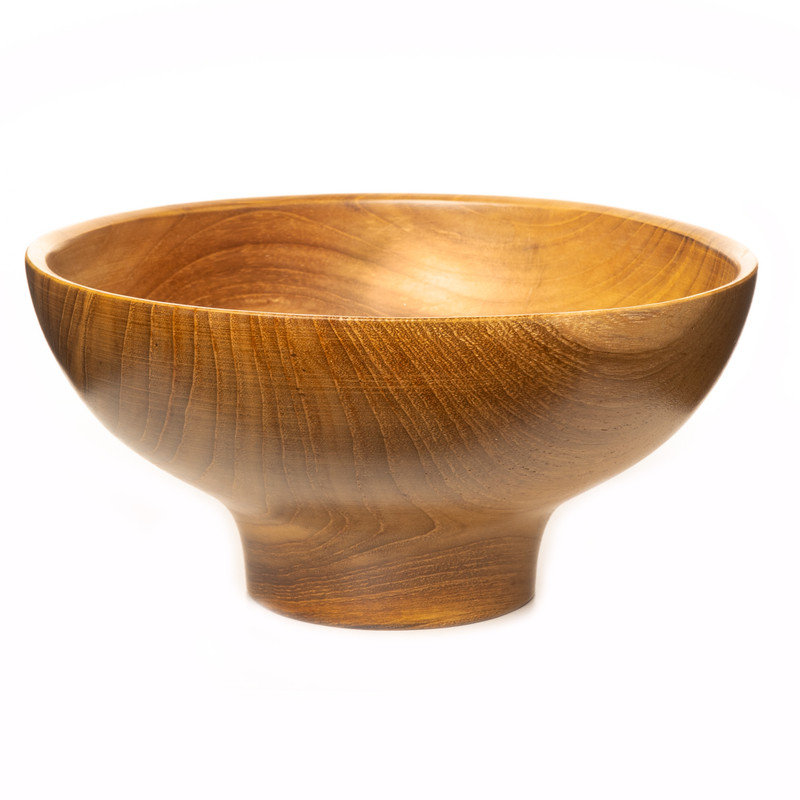 Large bol en bois de teck Tamadon - Jumbo