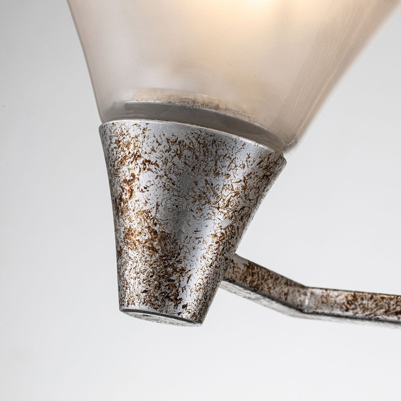 Lemoine 2 - Light Vanity Light, Silver Leaf 